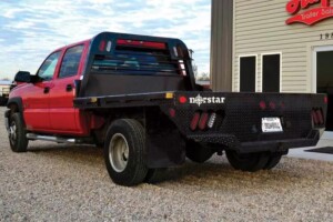 Norstar flat bed for a pickup truck