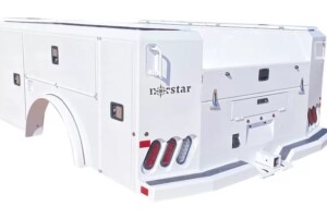 Service body for a work truck