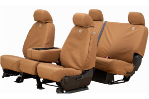 Tan car seat covers for front and rear