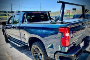 2021 chevy silverado with tonneau cover and ladder rack