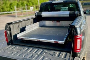 cargo glide bedslide with the revolver tonneau cover by BAK industries